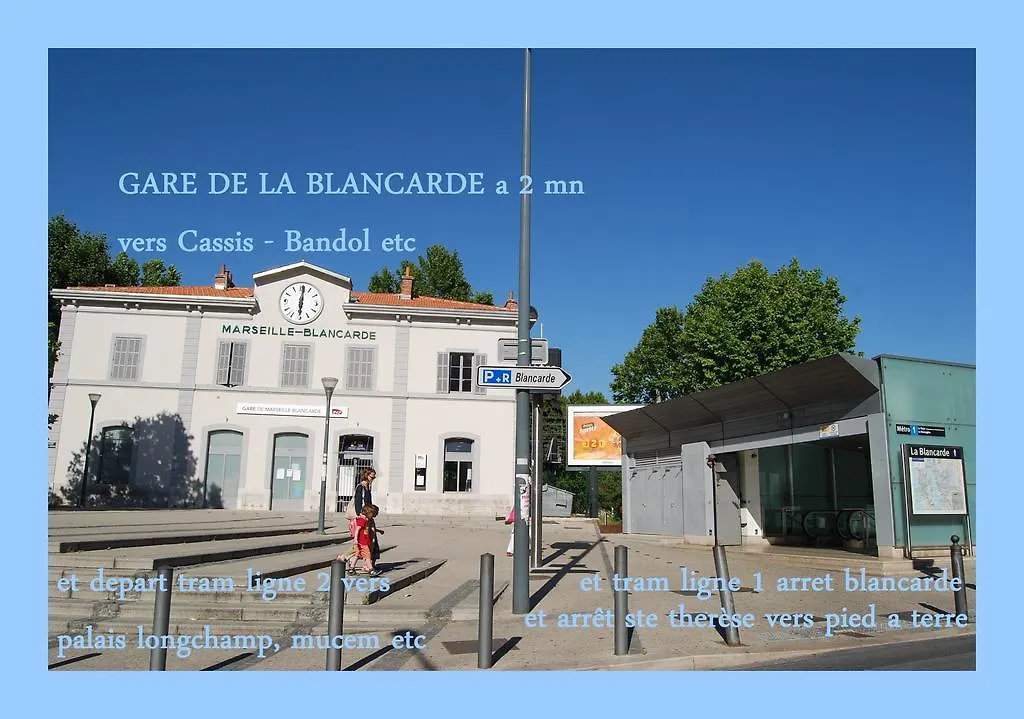 *** Bed & Breakfast Pied A Terre En Ville Marseille France